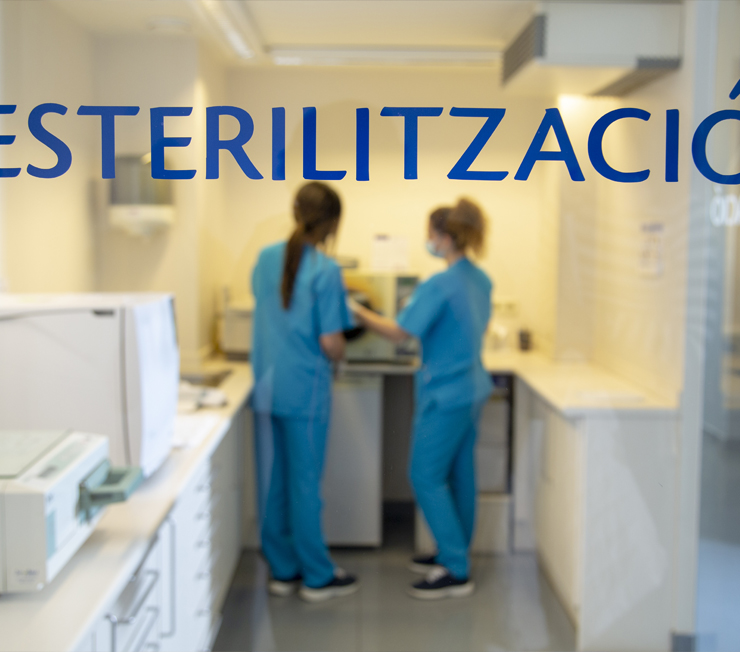 Sala esterilització